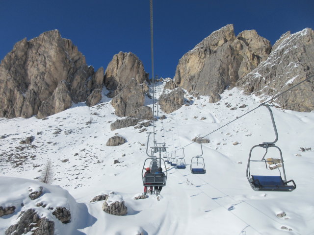 Sesselbahn Croda Negra (19. März)
