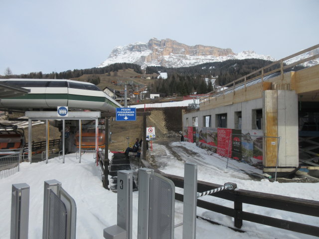 Talstation La Crusc 1, 1.344 m (21. März)