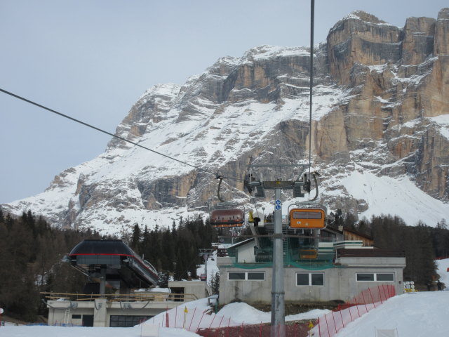 Mittelstation La Crusc, 1.845 m (21. März)