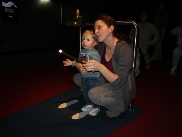 Nils und Sabine im virtuellen Dirigent