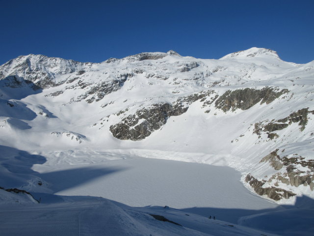Weißsee von der Abfahrt Grünsee aus