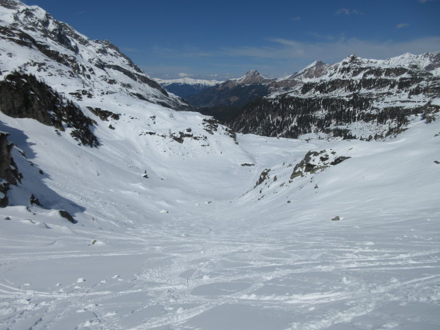 neben der Abfahrt Grünsee