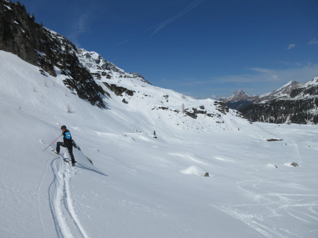 Frank neben der Abfahrt Grünsee
