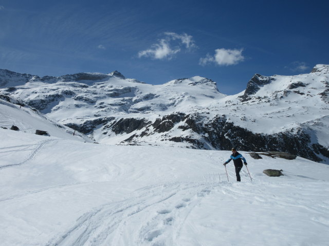 Frank neben der Abfahrt Grünsee