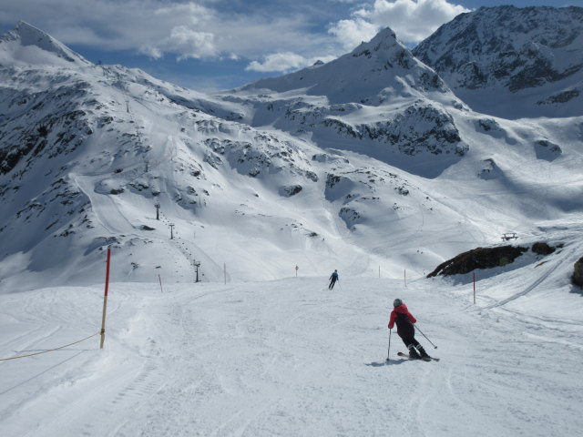 Frank und Melanie am Hüttenhang