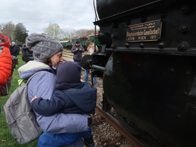 Sabine und Nils bei der kkStB 310.23