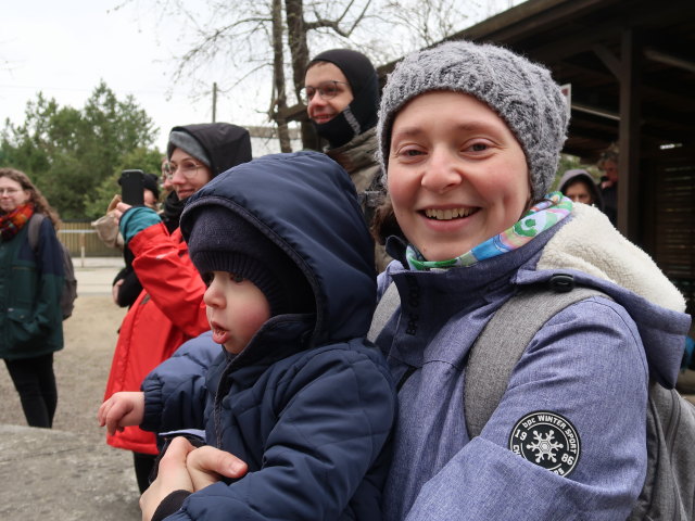 Nils und Sabine bei den Modelltruckern