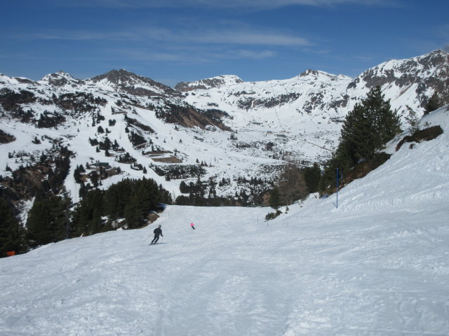 Frank und Melanie auf der Zehnerkarpiste