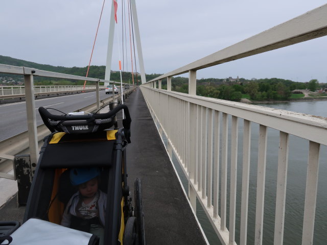 Nils auf der Andreas-Maurer-Brücke