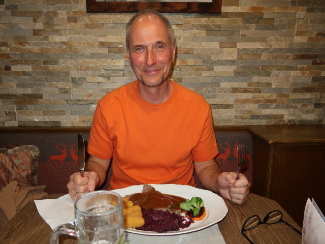 Frank im Gasthof Hirschen in Kappl (20. Apr.)