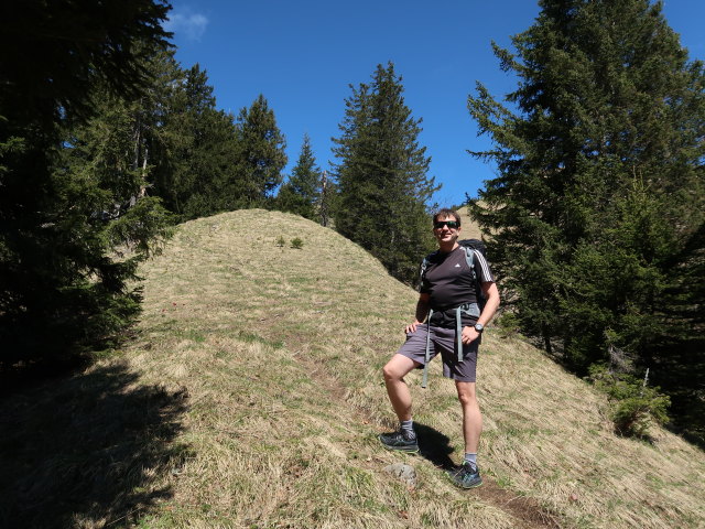Ronald zwischen Seisenalm und Großem Maiereck