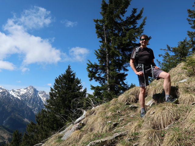 Ronald zwischen Seisenalm und Großem Maiereck