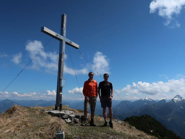 Ich und Ronald am Großen Maiereck, 1.764 m