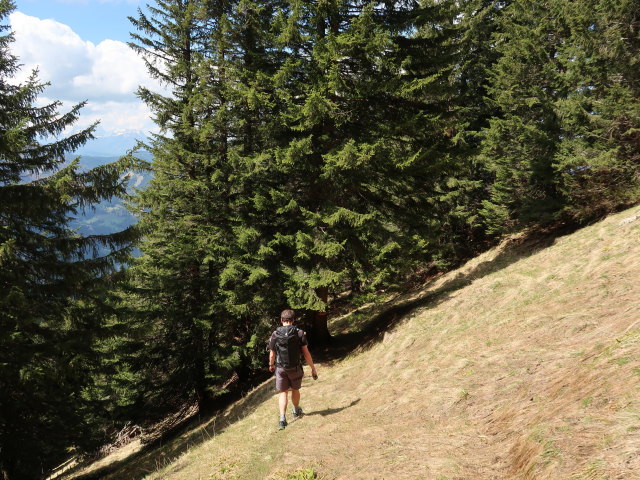 Ronald zwischen Großem Maiereck und Sauboden