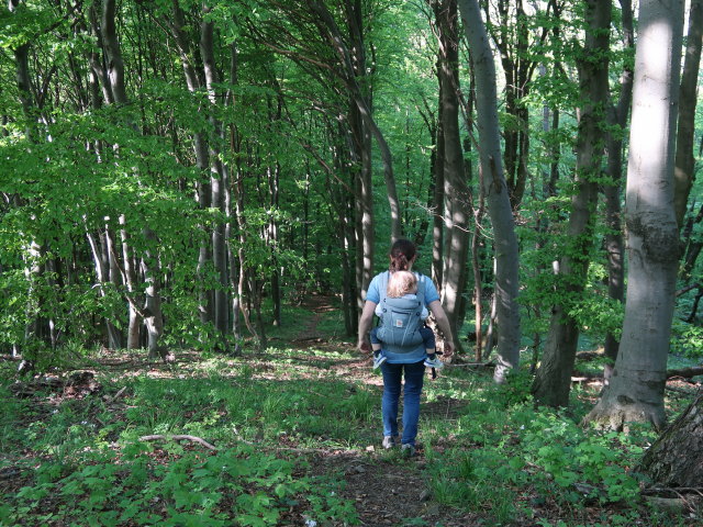 Sabine und Nils zwischen Feuersteinberg und Deutschwald