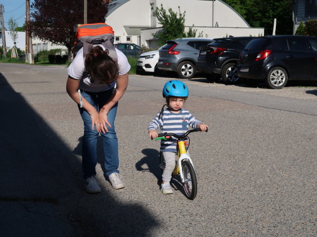 Sabine und Nils in der Alten Straße (30. Apr.)