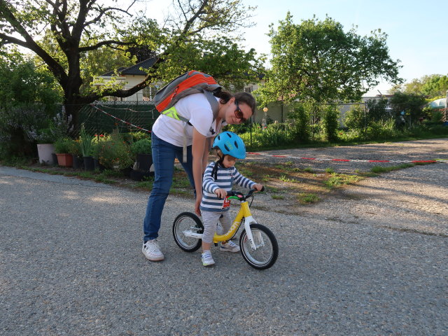 Sabine und Nils in der Alten Straße (30. Apr.)