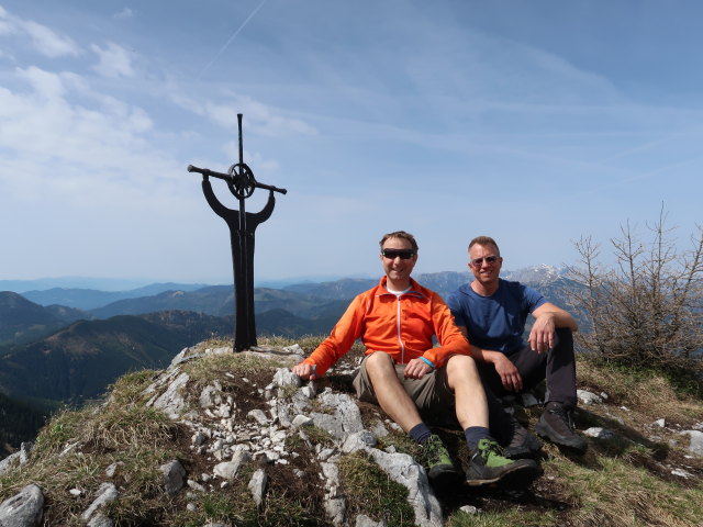 Ich und Mario am Großen Wildkamm, 1.874 m
