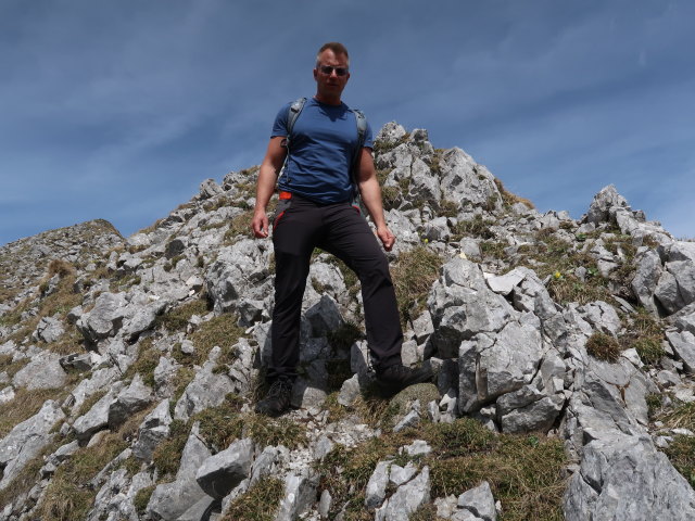 Mario zwischen Großem Wildkamm und Gingatzwiese