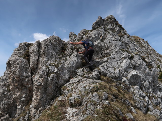 Mario zwischen Großem Wildkamm und Gingatzwiese