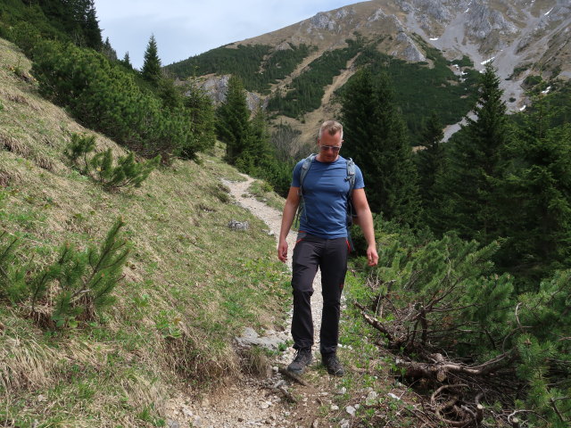 Mario zwischen Gingatzwiese und Sohlenalm