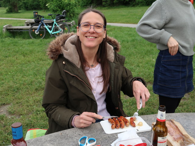 Iris auf der Donauinsel