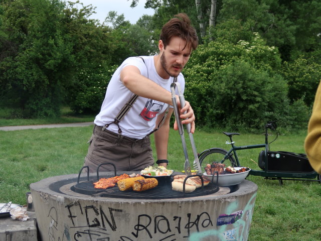 ? auf der Donauinsel