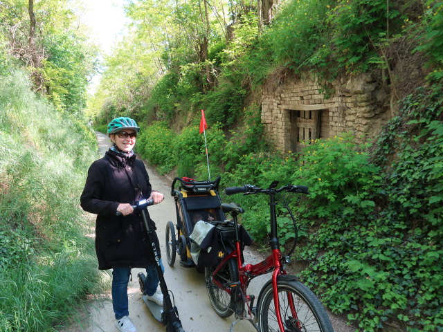 Sabine und Nils zwischen Wolfpassing an der Hochleiten und Hautzendorf