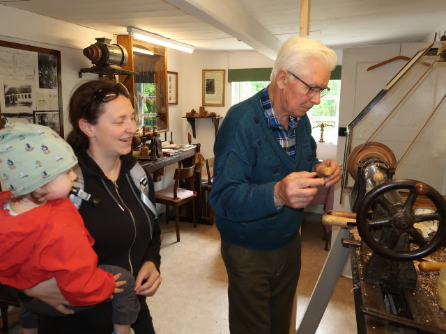 Nils und Sabine im Oplevelsescenter Nyvang in Holbæk (17. Mai)