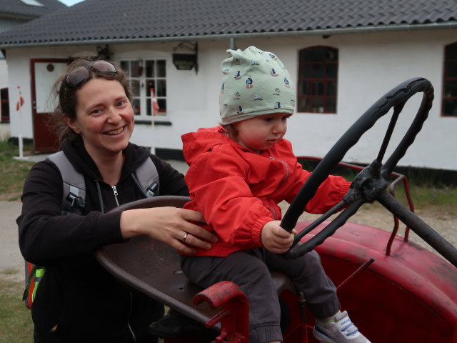 Sabine und Nils im Oplevelsescenter Nyvang in Holbæk (17. Mai)
