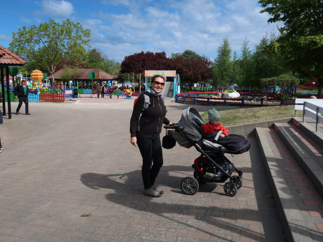 Sabine und Nils im Sommerland Sjælland in Nørre Asmindrup (18. Mai)
