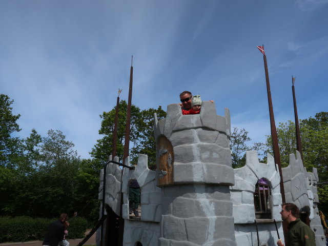Ich und Nils im Sommerland Sjælland in Nørre Asmindrup (18. Mai)