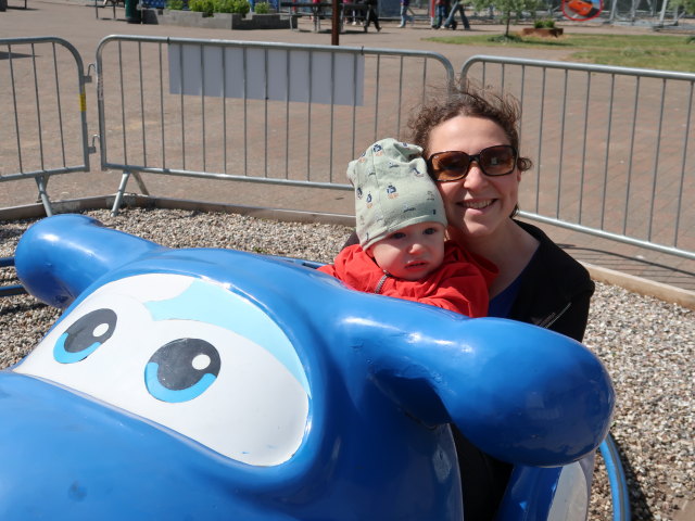 Nils und Sabine im Sommerland Sjælland in Nørre Asmindrup (18. Mai)