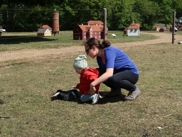 Nils und Sabine im Sommerland Sjælland in Nørre Asmindrup (18. Mai)