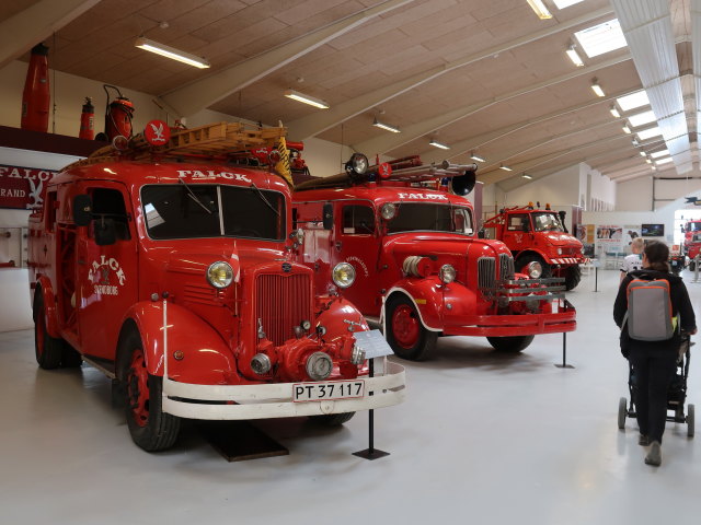Sabine im Egeskov Falck Museet in Kværndrup (19. Mai)