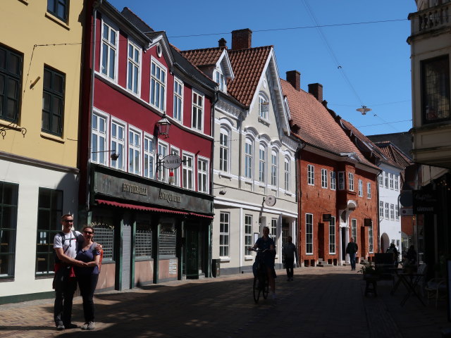 Ich und Sabine in der Nørregade in Odense (19. Mai)