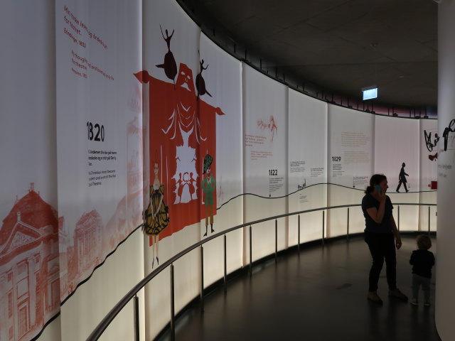 Sabine und Nils im H. C. Andersens Hus in Odense (19. Mai)