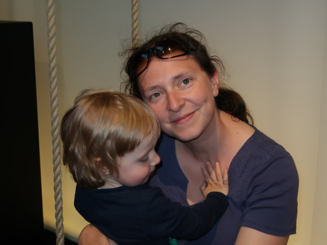 Nils und Sabine im H. C. Andersens Hus in Odense (19. Mai)