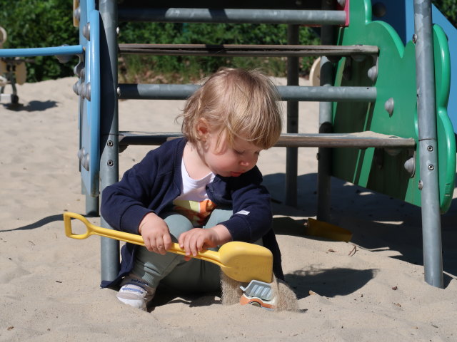 Nils im Givskud Zoo in Give (20. Mai)