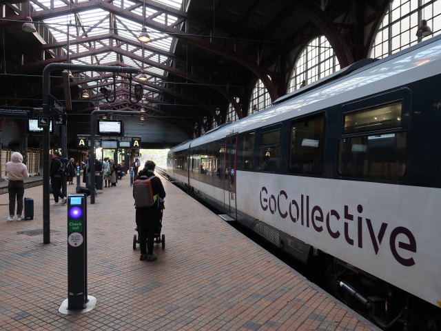 Sabine im Aarhus Hovedbanegård, 12 m (21. Mai)