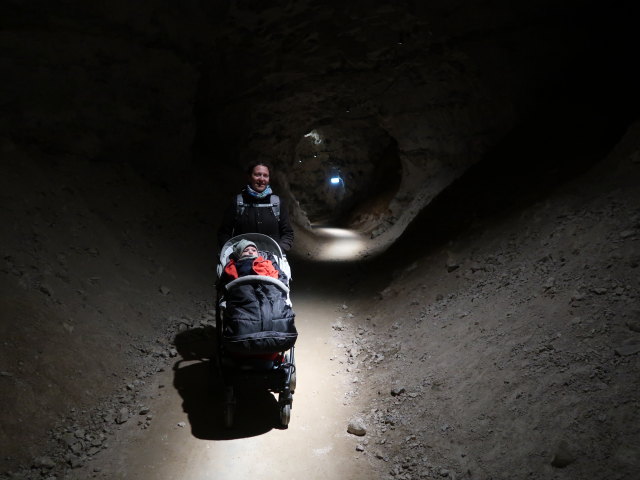 Nils und Sabine in der Kalkgruberne von Mønsted Kalkgruber in Stoholm (22. Mai)
