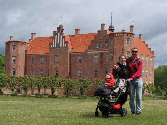 Nils, Sabine und ich im Det Grønne Museum in Auning (23. Mai)