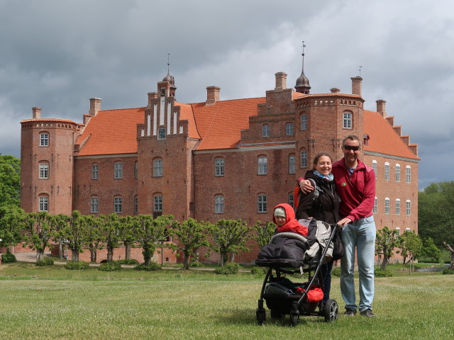 Nils, Sabine und ich im Det Grønne Museum in Auning (23. Mai)