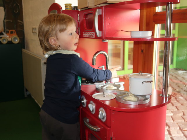 Nils im Det Grønne Museum in Auning (23. Mai)