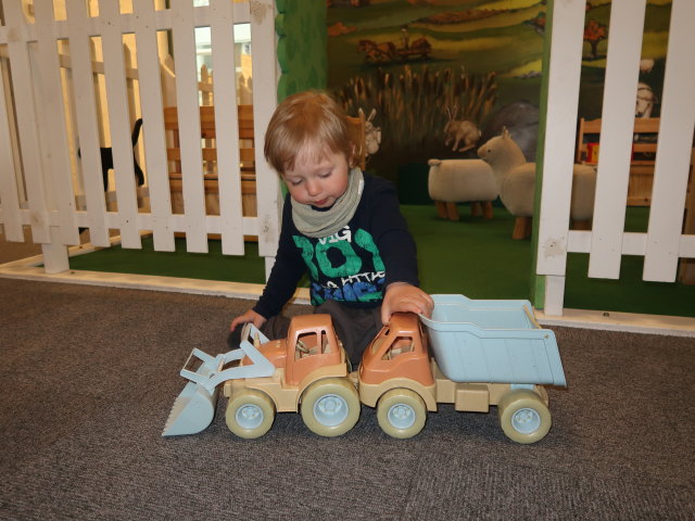 Nils im Det Grønne Museum in Auning (23. Mai)