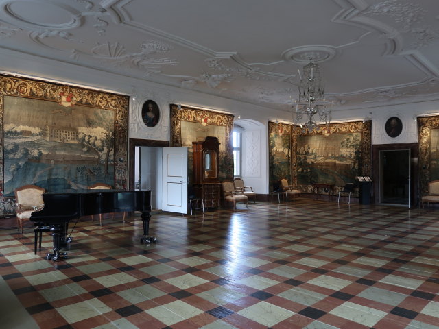 Gammel Estrup im Det Grønne Museum in Auning (23. Mai)