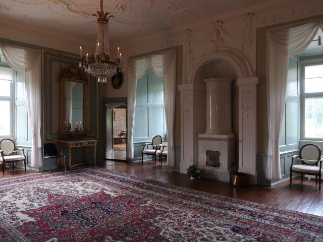 Gammel Estrup im Det Grønne Museum in Auning (23. Mai)