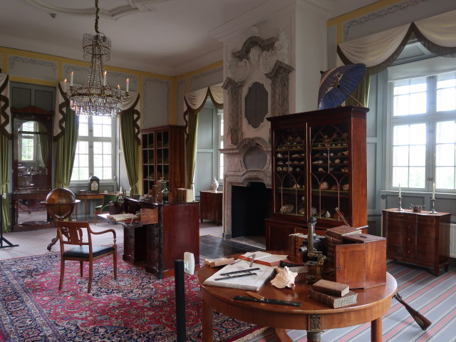 Gammel Estrup im Det Grønne Museum in Auning (23. Mai)