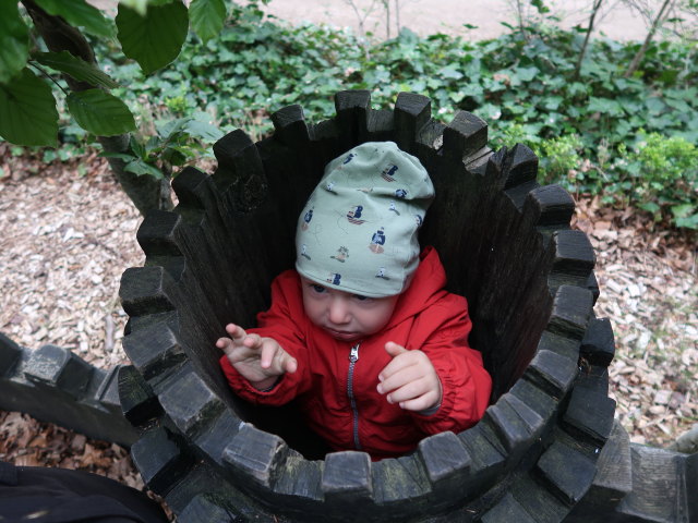 Nils im Skulpturparken Blokhus (24. Mai)