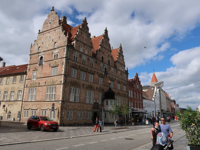 Sabine und ich beim Jens Bangs Stenhus in Aalborg (24. Mai)